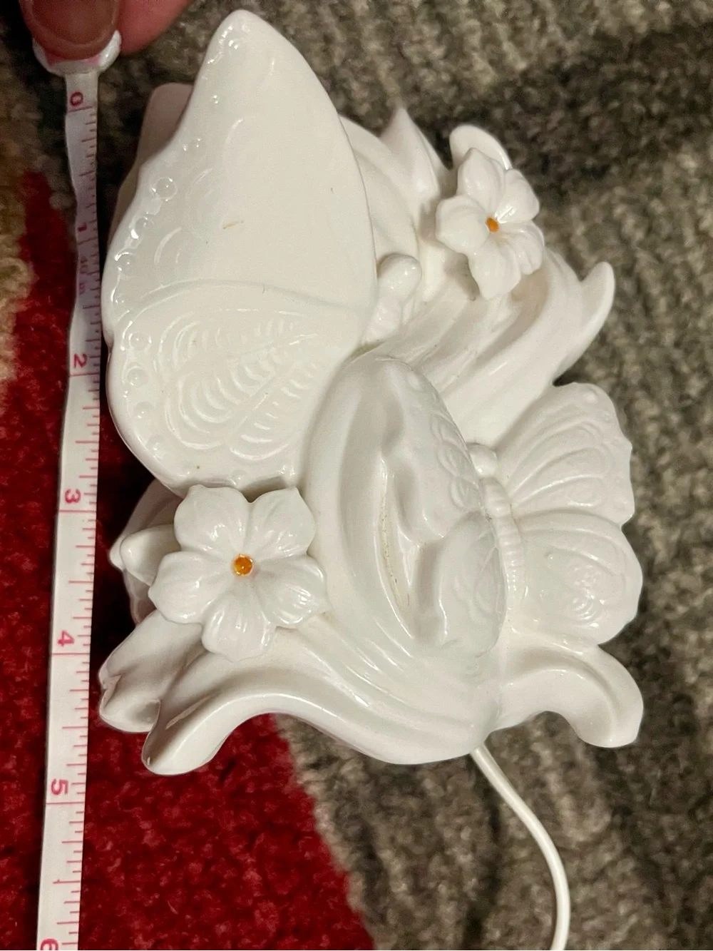 IWRice & Co vintage portable lamps birds and butterfly set